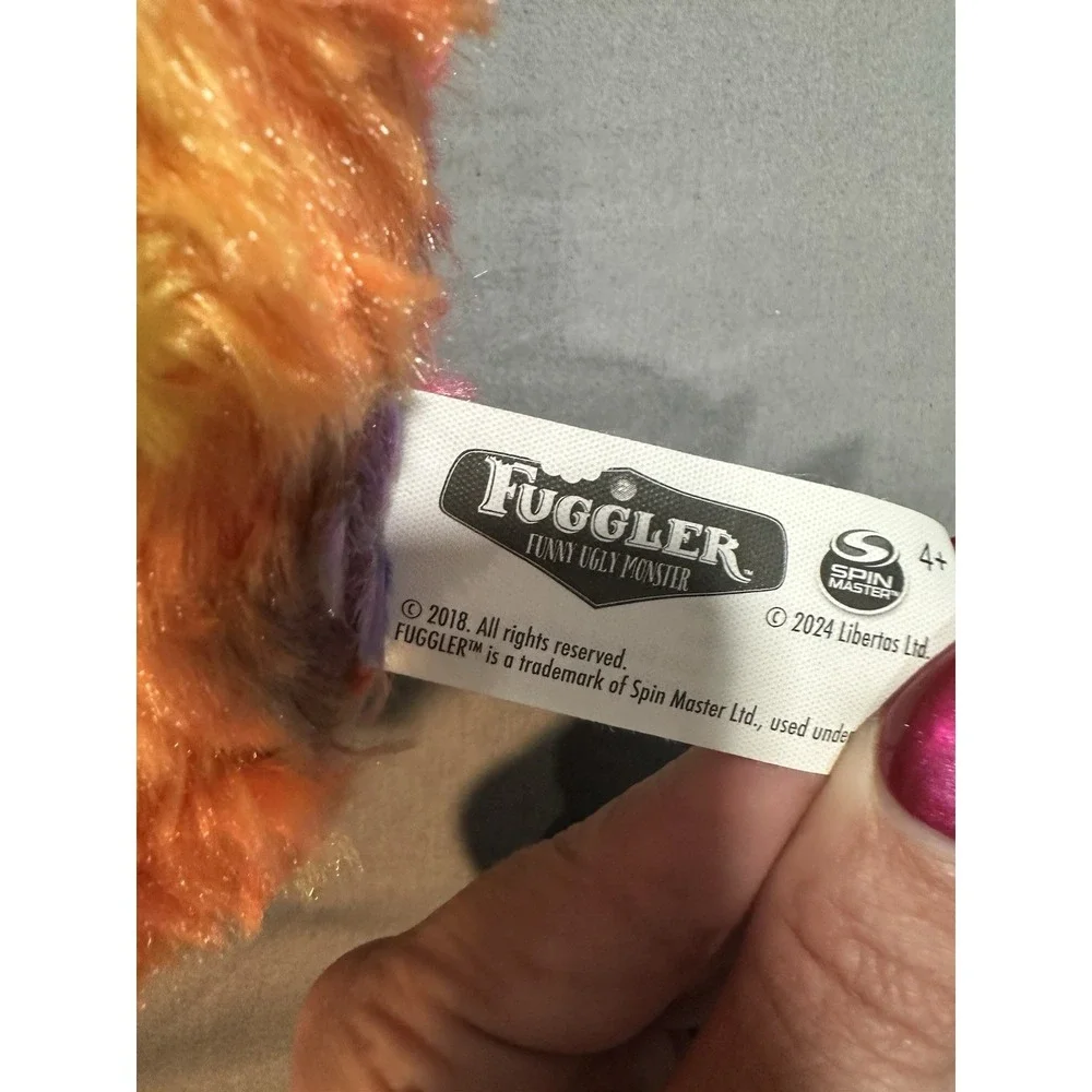 Fuggler Bigg Rare OOGAH BOOGAH Large Tie Dye Plush‎